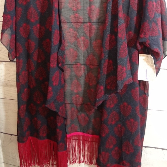 Lularoe Large Monroe Kimono